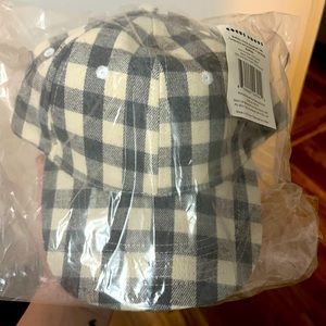 Checkered hat
